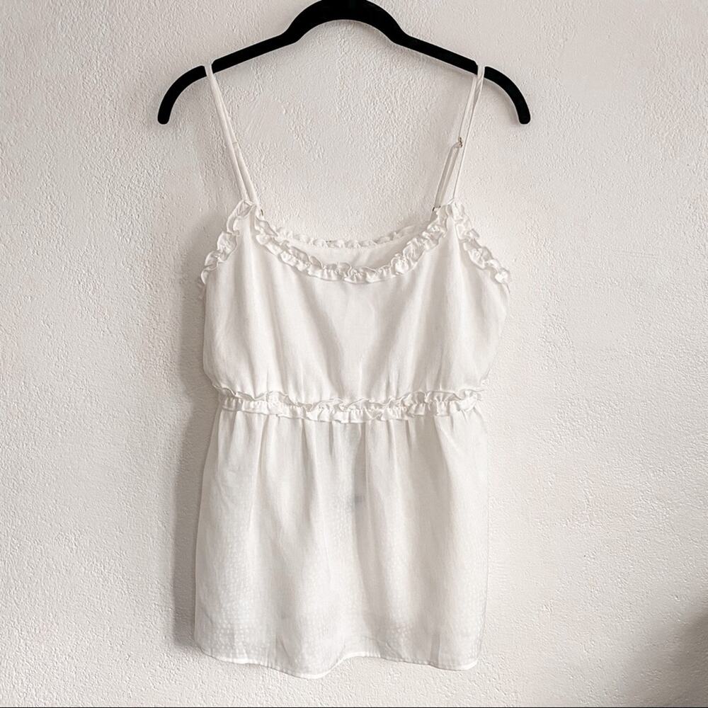 Show Me Your Mumu Paula Ruffle Tank Size Small